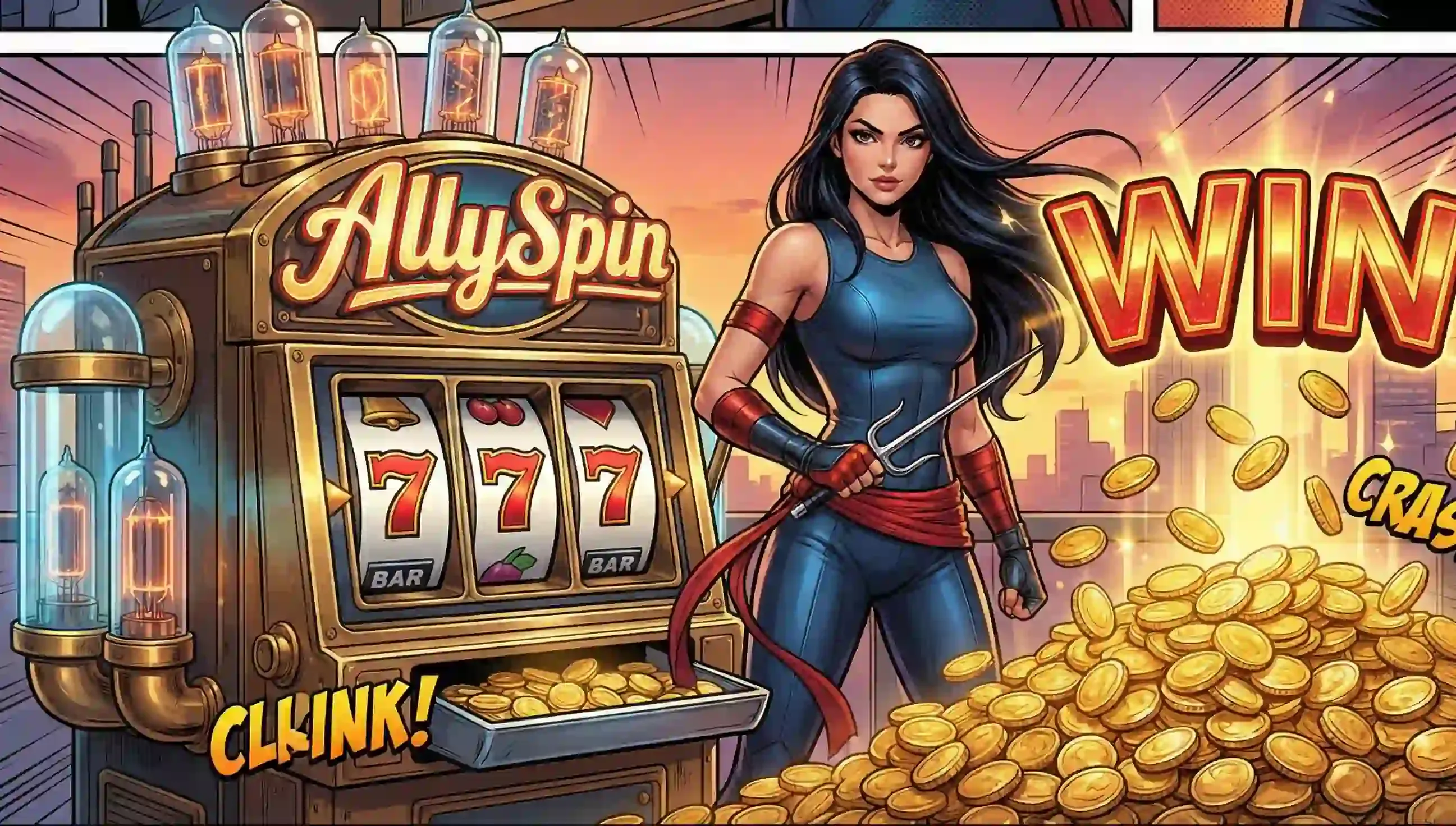 Kasyno Allyspin – wysokie wygrane na maszynach hazardowych z dużym RTP i jackpotem.